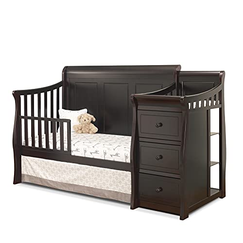 Sorelle Furniture Toddler Rail, Espresso