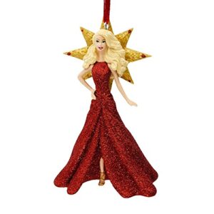 hallmark 2017 holiday barbie christmas ornament