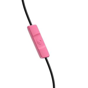 Skullcandy Jib in-Ear Wired Earbuds, Microphone, Works with Bluetooth Devices and Computers - Pink ((Discontinued by Manufacturer)