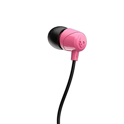 Skullcandy Jib in-Ear Wired Earbuds, Microphone, Works with Bluetooth Devices and Computers - Pink ((Discontinued by Manufacturer)