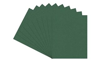 hunter green 5x7 backing board - uncut photo mat board (10-sheets)