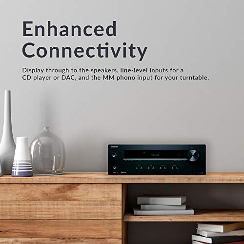 Onkyo TX-8220 2 Home Audio Channel Stereo Receiver with Bluetooth,black