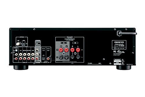 Onkyo TX-8220 2 Home Audio Channel Stereo Receiver with Bluetooth,black