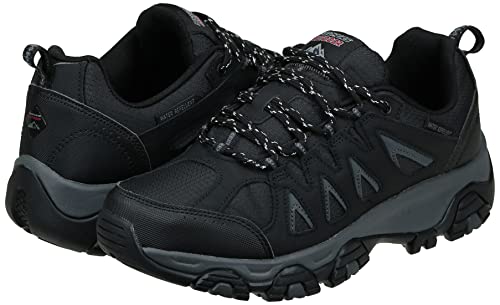 SKECHERS Mens Terrabite Black/Charcoal 11 EE - Wide