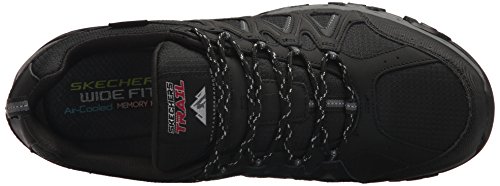 SKECHERS Mens Terrabite Black/Charcoal 11 EE - Wide