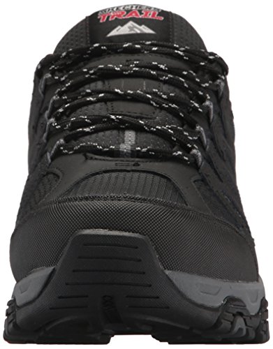 SKECHERS Mens Terrabite Black/Charcoal 11 EE - Wide