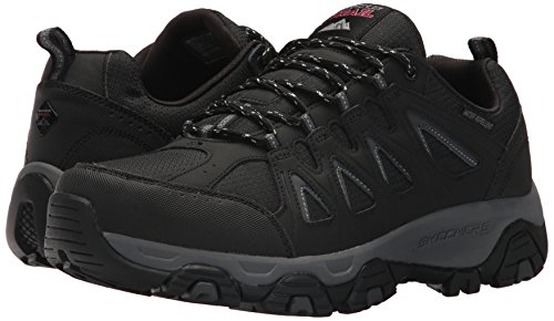 SKECHERS Mens Terrabite Black/Charcoal 10.5 EE - Wide