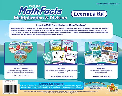 Meet the Math Facts Multiplication & Division Learning Kit