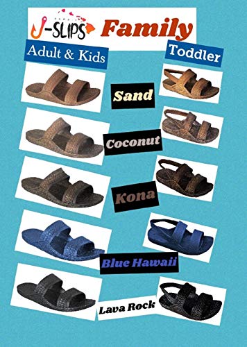 J-Slips Hawaiian Jesus Sandals in tons of Cool Colors Unisex Kids and Women - Coco W7