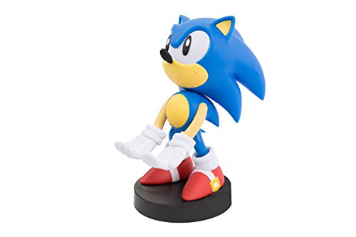 Exquisite Gaming: Sonic - Mobile Phone & Gaming Controller Holder, Sonic The Hedgehog Device Stand, Cable Guys, Sony Licensed Figure