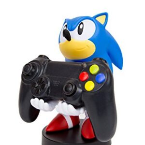 Exquisite Gaming: Sonic - Mobile Phone & Gaming Controller Holder, Sonic The Hedgehog Device Stand, Cable Guys, Sony Licensed Figure