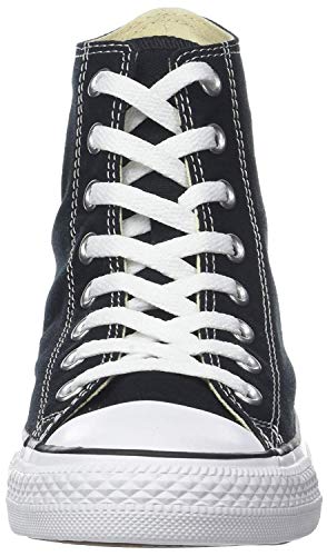 Converse M9160- Chuck Taylor All Star High Top Unisex Black White Sneakers, 10.5