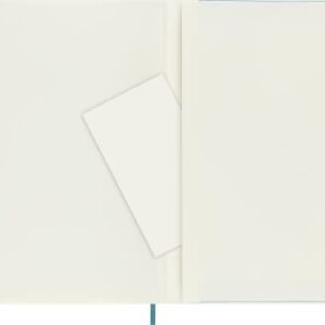 Moleskine Classic Notebook, Soft Cover, XL (7.5" x 9.5") Ruled/Lined, Reef Blue, 192 Pages