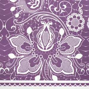 AK ART KITCHENWARE 2pcs Peony Design Mesh Stencil for Royal Icing Lace Cake Stencil Cake Decorating Tools Fondant Cake Mold Lace Mat Pastry Tools Bakeware Sugarcraft Bakery Fabric Stencils MST-06