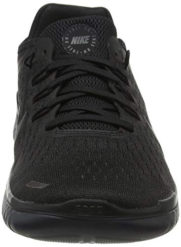 Nike Men's Free Rn 2018 Black/Anthracite, Black/Anthracite, 9