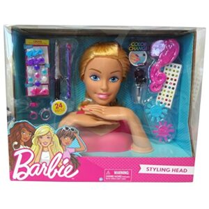 barbie styling head(blond), multicolor
