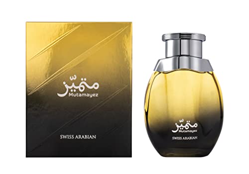 Swiss Arabian Mutamayez - Luxury Products From Dubai - Long Lasting And Addictive Personal EDP Spray Fragrance - A Seductive, Signature Aroma - The Luxurious Scent Of Arabia - 3.4 Oz