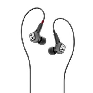 sennheiser ie 80 s adjustable bass earbud headphone, black