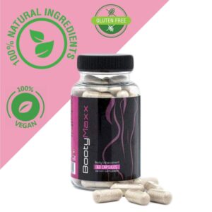 BootyMaxx Pills - Butt Enhancement Pills - Natural Booty Pills - Supports Reduced Cellulite - Butt Pills for Women