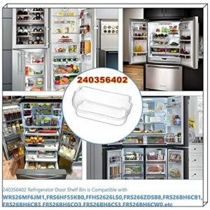 UPGRADE 240356402 Refrigerator Door Bin Replacement Part, Compatible with Frigidaire Refrigerator Door Shelf FGUS2642LF2 FRS6LF7JS0 FGUS2642LF1 LGUS2642LP0 LGUS2642LF1 LFSS2612TE0 Door Bin