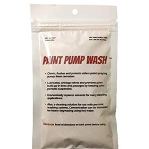 Paint Pump Wash - Airless Paint Sprayer Cleaner.