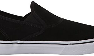 Emerica mens Wino G6 Slip-on Skate Shoe, Black/White/Gold, 9.5 US