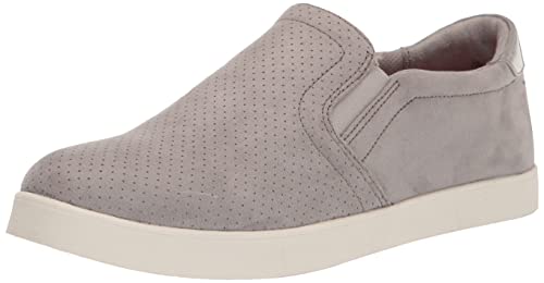 Dr. Scholl's Shoes Women's Madison Slip On Fashion Sneaker, Grey Cloud Microfiber, 7.5