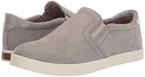 Dr. Scholl's Shoes Women's Madison Slip On Fashion Sneaker, Grey Cloud Microfiber, 7.5