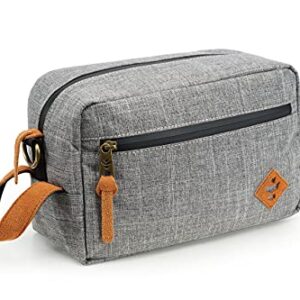 Revelry Supply RV80020 Toiletry Kit, Small, Crosshatch Grey