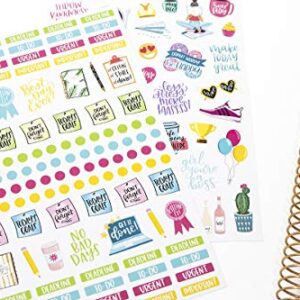 bloom daily planners Productivity Stickers - Variety Sticker Pack - Six Sticker Sheets Per Pack!