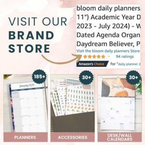 bloom daily planners Productivity Stickers - Variety Sticker Pack - Six Sticker Sheets Per Pack!