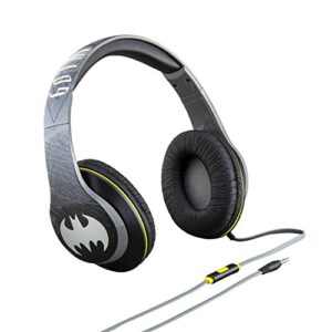 eKids by iHome Batman On Ear Headphones with Built in Mic (Ri-M40BM.FXv7)