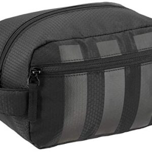 adidas Team Toiletry Kit Travel Shower Bag, Black, One Size