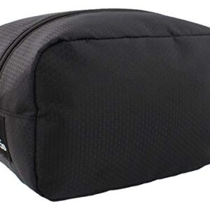 adidas Team Toiletry Kit Travel Shower Bag, Black, One Size