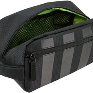 adidas Team Toiletry Kit Travel Shower Bag, Black, One Size