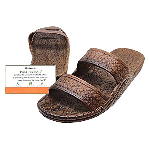 Pali Hawaii Dark Brown JANDAL + Certificate of Authenticity (6)