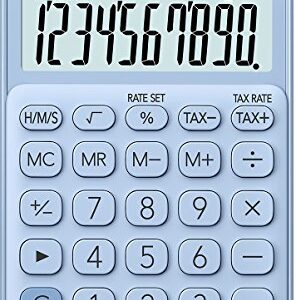 CASIO SL-310UC 10 Digit Trend Colours Tax Calculator Thousands Division Solar Battery Powered