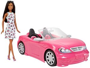 barbie doll & convertible vehicle doll & car