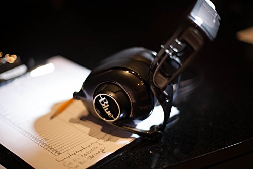 Blue Mix-Fi Powered High-Fidelity Headphones with Integrated Audiophile Amplifier - Formerly known as Mo-Fi