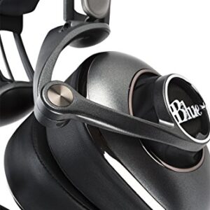 Blue Mix-Fi Powered High-Fidelity Headphones with Integrated Audiophile Amplifier - Formerly known as Mo-Fi