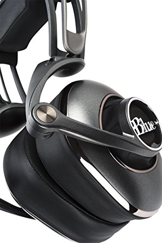 Blue Mix-Fi Powered High-Fidelity Headphones with Integrated Audiophile Amplifier - Formerly known as Mo-Fi