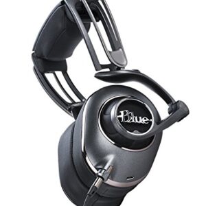 Blue Mix-Fi Powered High-Fidelity Headphones with Integrated Audiophile Amplifier - Formerly known as Mo-Fi