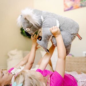 Melissa & Doug Lifelike Plush Koala Stuffed Animal (13.5W x 14H x 12D in)