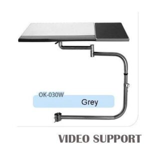 Ergonomic Keyboard Laptop Tablet Mouse Stand Holder Mount for Workstation Video Gaming ,Silver