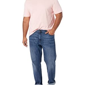 Amazon Essentials Men's Regular-Fit Short-Sleeve Crewneck T-Shirt, Pack of 2, Light Pink, Large