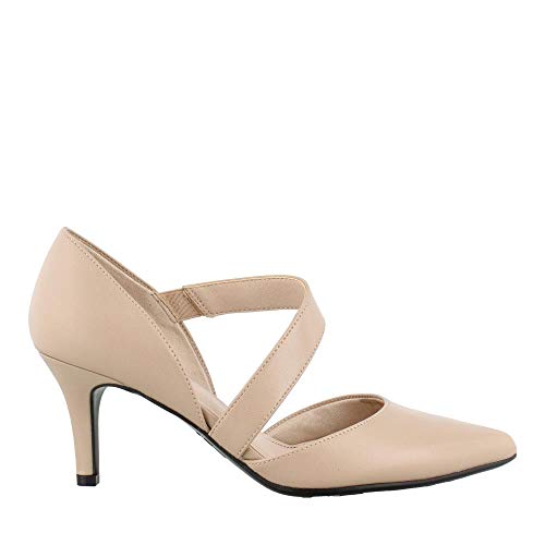 LifeStride womens Suki Pump, Tender Taupe, 8 Wide US