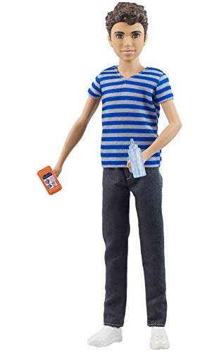 Barbie Skipper Babysitters Inc. Skipper Babysitting Boy Doll with Phone and Baby Bottle