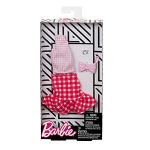 Barbie Complete Looks Gingham Skirt/Top, Pink