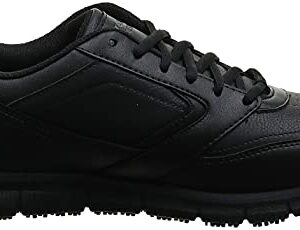 Skechers Men's Nampa Food Service Shoe, Black, 13 Wide