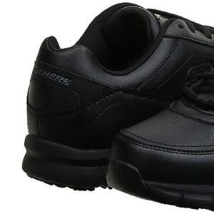 Skechers Men's Nampa Food Service Shoe, Black, 8.5